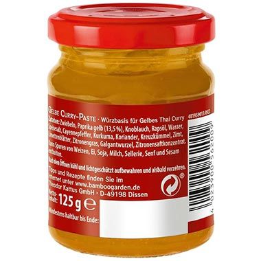🍛 Bamboo Garden Gelbe Currypaste, 125g ab 1,99€ (statt 3€) 🍛 Bamboo Garden Gelbe Currypaste, 125g ab 1,99€ (statt 3€)