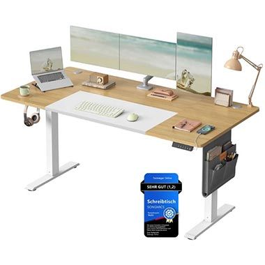👨‍💻 SONGMICS höhenverstellbarer Schreibtisch für 89,99€ (statt 113€)