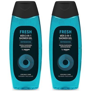 4 Liter! 🚿 4 x 2 x 500ml by Amazon Fresh 3in1 Duschgel ab 7,26€ (statt 11€)