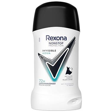 🥵 4x Rexona Invisible Aqua Nonstop Protection Stick ab 8,72€ (statt 14€)