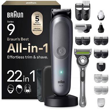 🪒 Braun AIO9545 Multigroom All-in-One Series 9 für 109,99€ (statt 141€)