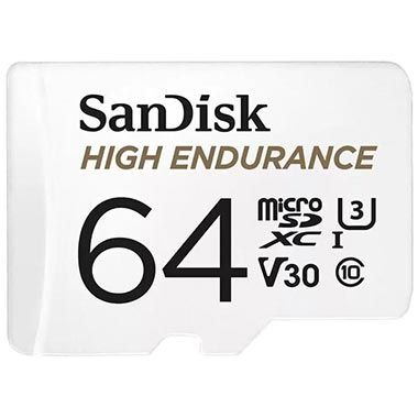 💾 SanDisk High Endurance microSDXC Speicherkarte mit 64GB für 23,99€ (statt 30€)