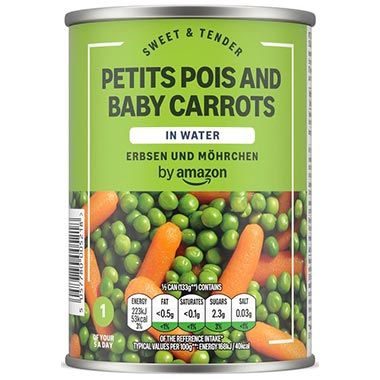 🥕 4 x 400g by Amazon Erbsen & Möhrchen ab 3,64€ (statt 6€)