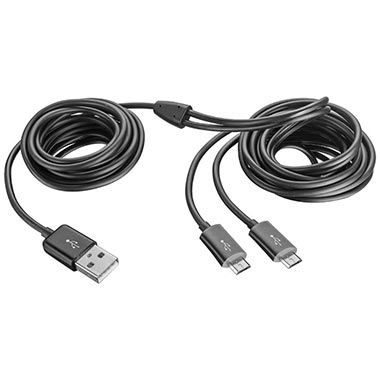 🎮 2x Trust GXT 221 Xbox One Duo 2-Fach Kabel für 9,98€ (statt 22€) – Refurb.