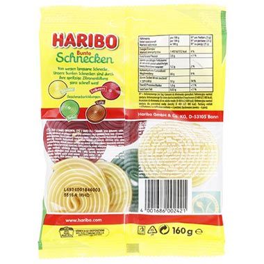 🍬 4 x 160g Haribo Bunte Schnecken ab 2,68€ (statt 5€) - 0,67€ pro Tüte 🍬 4 x 160g Haribo Bunte Schnecken ab 2,68€ (statt 5€) 0,67€ pro Tüte