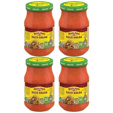 🌮 4er Pack Old El Paso Tortilla Taco Salsa Mild ab 7,69€ (statt 10€)
