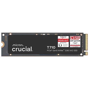 💾 Crucial T710 M.2 NVMe PCIe 5.0 x4 Gen5 SSD mit 1TB für 164,99€ (statt 200€)