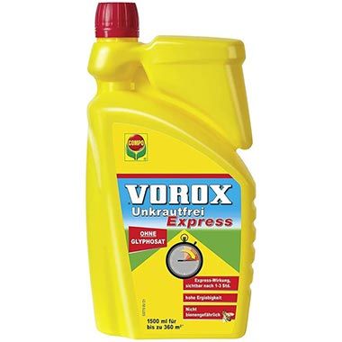 🌱 1,5L Compo Vorox Unkrautfrei Express gegen mehr als 50 Unkräuter für 15,81€ (statt 22€)