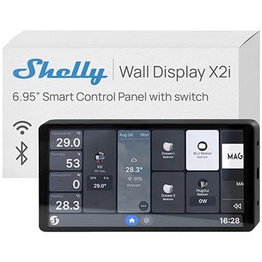 🏠 Shelly Wall Display X2i Wall Display für 99,39€ (statt 152€) – Refurb.