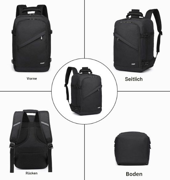 🎒 KONO Rucksack (20l) ideal als Handgepack für 11,99€ (statt 24€) 🎒 KONO Rucksack (20l) ideal als Handgepack für 11,99€ (statt 24€)
