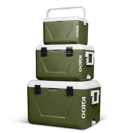 IGLOO stapelbare passive Kühlboxen Set 55 L + 27 L + 11 L für 99,99€ (statt 139€)