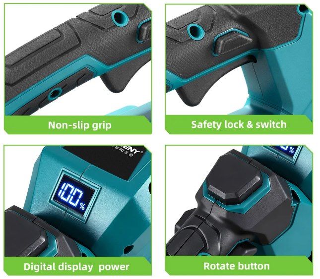 🪚 NewBeny elektrische Heckenschere mit 53cm inkl. 2x 21V Akkus für 41,59€ (statt 63€)