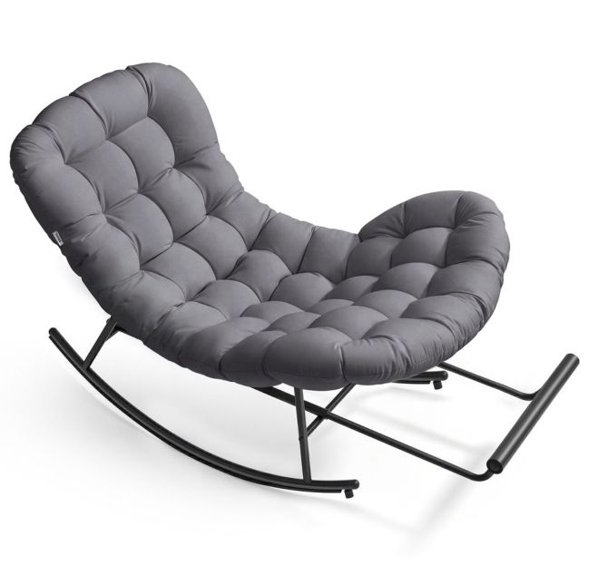 💺 VASAGLE Schaukelstuhl mit abnehmbarem Kissen für 87,99€ (statt 110€)