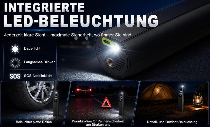 🌬️ EPERSU elektr. Kompressor bis 10,3bar inkl. Zubehör für 20,99€ (statt 30€) 🌬️ EPERSU elektr. Kompressor bis 10,3bar inkl. Zubehör für 20,99€ (statt 30€)