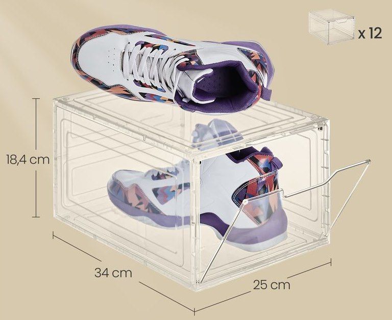 👟 12x SONGMICS transparente Schuhboxen (bis 44) für 31,99€ (statt 60€) 👟 12x SONGMICS transparente Schuhboxen (bis 44) für 31,99€ (statt 60€)