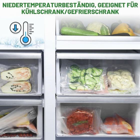 🍛 3er Pack KitchenBoss Vakuumierfolien, 20/28x300cm für 3,89€ (statt 10€) 🍛 3er Pack KitchenBoss Vakuumierfolien, 20/28x300cm für 3,89€ (statt 10€)