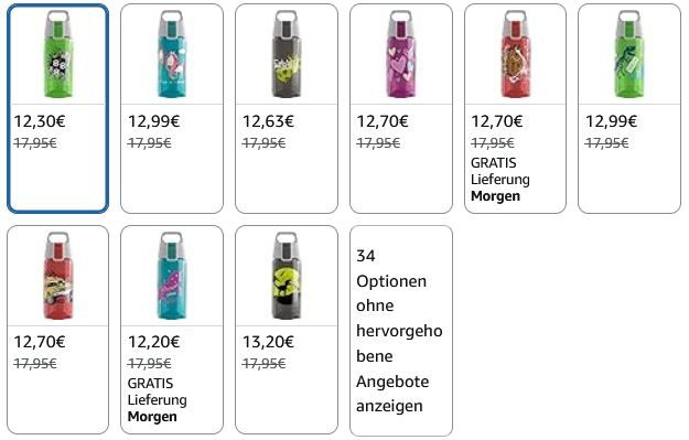 đ„€ Sigg Viva One Kinder Trinkflasche in versch. Designs ab je 12,30⏠(statt 17âŹ) đ„€ Sigg Viva One Kinder Trinkflasche in versch. Designs ab je 12,30⏠(statt 17âŹ)