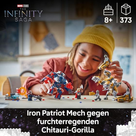 🦸🏼 LEGO 76322 Marvel Avengers: Endgame Thor vs. Chitauri für 27,99€ (statt 40€) 🦸🏼 LEGO 76322 Marvel Avengers: Endgame Thor vs. Chitauri für 27,99€ (statt 40€)