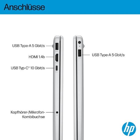 💻 HP OmniBook 3 AI Laptop, 15,6 FHD, Ryzen AI 5 330, 16GB/512GB für 529€ (statt 579€)