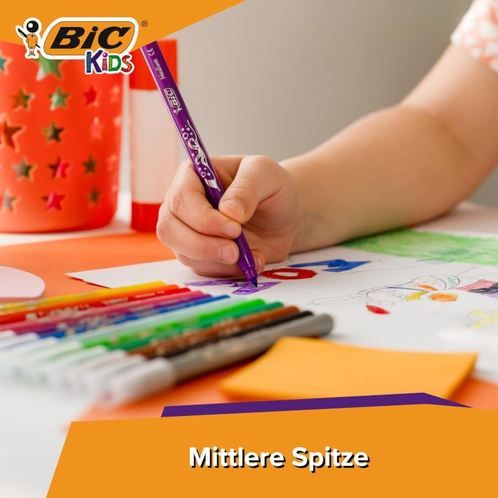 ✍🏻 24er Pack BIC Kids Filzstifte Kid Couleur für 7,69€ (statt 11€) ✍🏻 24er Pack BIC Kids Filzstifte Kid Couleur für 7,69€ (statt 11€)