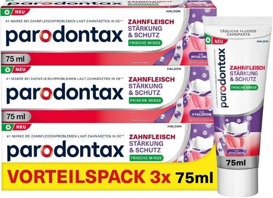 🪥 3er Pack Parodontax frische Minze Zahnpasta ab 12,95€ (statt 18€) 🪥 3er Pack Parodontax frische Minze Zahnpasta ab 12,95€ (statt 18€)