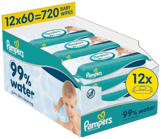 👶🏼 720er Pack Pampers 99% Water Baby-Feuchttücher ab 15,95€ (statt 22€) 👶🏼 720er Pack Pampers 99% Water Baby Feuchttücher ab 15,95€ (statt 22€)