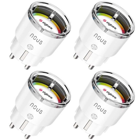 🔌 4er Pack Nous A1Z ZigBee Smart Steckdose mit Energieüberwachung für 39,44€ (statt 52€)