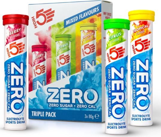💪🏻 3er Pack HIGH5 Zero Elektrolyte Brausetabletten ab 14,97€ (statt 22€)