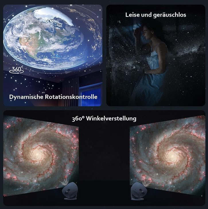 🌌 Ainael Sternenhimmel Projektor mit 5K HD Projektion für 24,99€ (statt 50€) 🌌 Ainael Sternenhimmel Projektor mit 5K HD Projektion für 24,99€ (statt 50€)