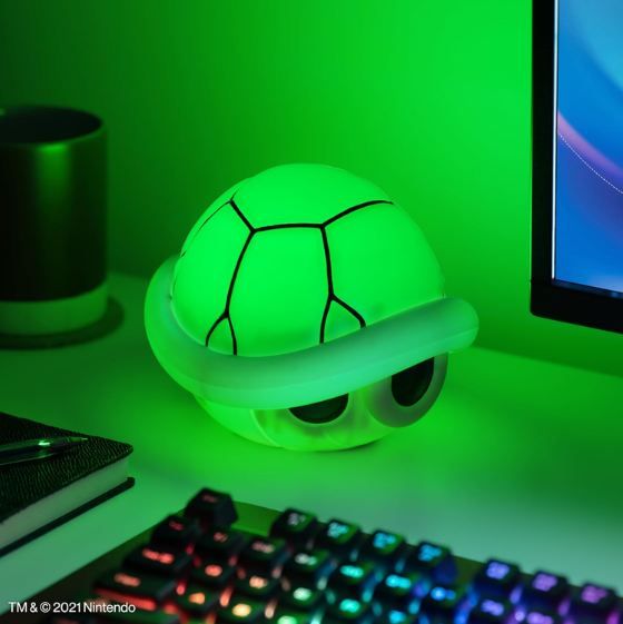 🧱 Paladone Super Mario Bros Green Shell Light mit Sound für 13,39€ (statt 21€)