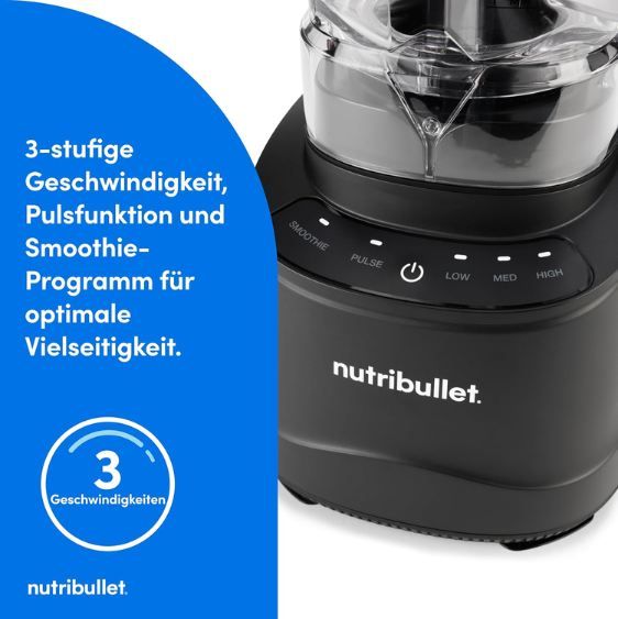 🍲 nutribullet NBF430MB Power Core Standmixer mit 2,1L für 79,88€ (statt 130€) 🍲 nutribullet NBF430MB Power Core Standmixer mit 2,1L für 79,88€ (statt 130€)