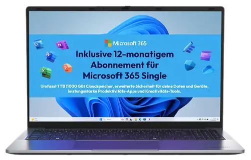 💻 Medion E15223 15,6 💻 Medion E15223 15,6 Laptop mit N100, 8GB RAM + 128GB für 269€ (statt 330€)