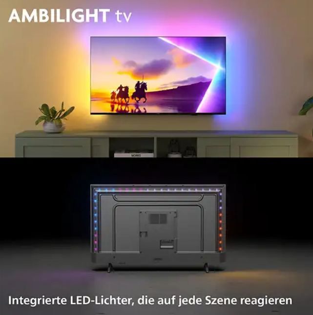 📺 Philips 65PUS8550/12 65 4K UHD LED Ambilight TV ab 467,49€ (statt 600€)