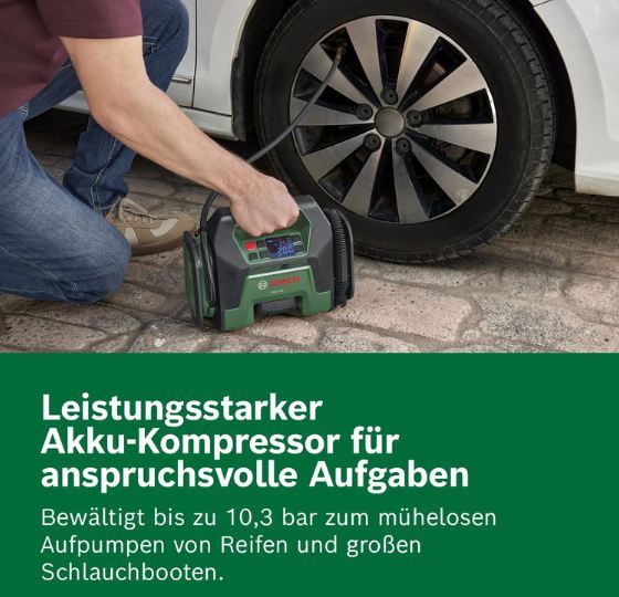 💨 Bosch PAO 18V Akku-Kompressor mit bis zu 10,3 bar für 59,99€ (statt 73€) 💨 Bosch PAO 18V Akku Kompressor mit bis zu 10,3 bar für 59,99€ (statt 73€)