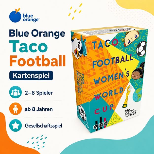 🃏 Blue Orange Taco Football Kartenspiel für 9,99€ (statt 15€) 🃏 Blue Orange Taco Football Kartenspiel für 9,99€ (statt 15€)