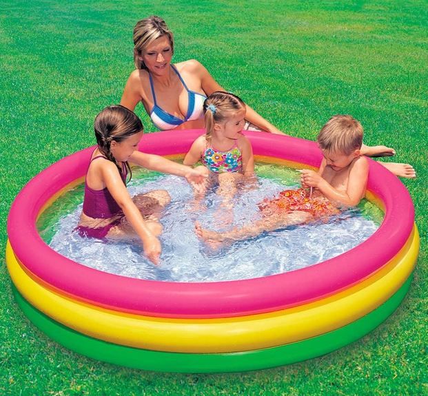 🏊🏼 Intex Sunset Glow Aufblasbarer Pool, 114x25cm für 9,50€ (statt 14€) 🏊🏼 Intex Sunset Glow Aufblasbarer Pool, 114x25cm für 9,50€ (statt 14€)