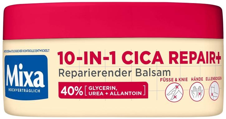 🧴 Mixa Urea Cica Repair+ Balsam mit 40% Glycerin, Urea & Allatoin ab 5,59€ (statt 7€)