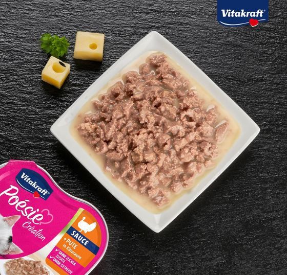🐈 15er Pack Vitakraft Poésie Création Pute in Käsesauce ab 6,15€ (statt 15€) 🐈 15er Pack Vitakraft Poésie Création Pute in Käsesauce ab 6,15€ (statt 15€)