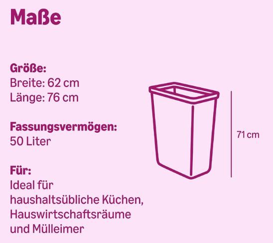🗑️ 4 x 20er Rollen by Amazon Zugband Müllbeutel mit 50L ab 2€ (statt 4€) 🗑️ 4 x 20er Rollen by Amazon Zugband Müllbeutel mit 50L ab 2€ (statt 4€)