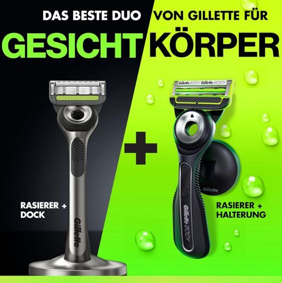 🪒 Gillette Labs Rasierer Duo Set für 22,30€ (statt 29€) 🪒 Gillette Labs Rasierer Duo Set für 22,30€ (statt 29€)