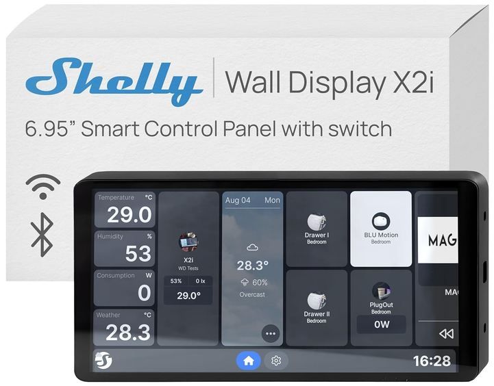 🏠 Shelly Wall Display X2i Wall Display für 99,39€ (statt 152€) - Refurb. 🏠 Shelly Wall Display X2i Wall Display für 99,39€ (statt 152€) Refurb.