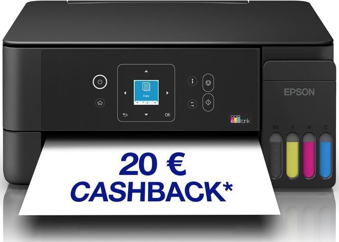 🖨️ Epson EcoTank ET 2922 Tintentankdrucker für 186,90€ (statt 238€)