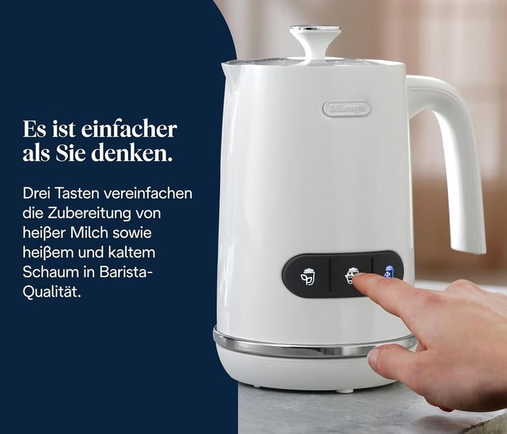 🥛 DeLonghi LatteMix EMF3.W Elektrischer Milchaufschäumer für 69,90€ (statt 104€) 🥛 DeLonghi LatteMix EMF3.W Elektrischer Milchaufschäumer für 69,90€ (statt 104€)