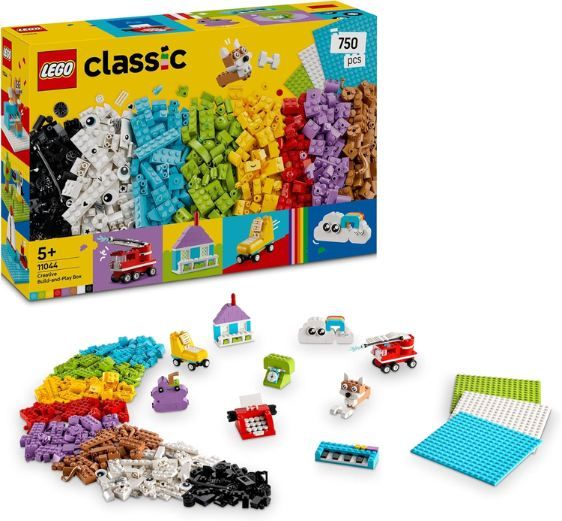 🧱 LEGO 11044 Classic Creative Build-and-Play Box für 34,99€ (statt 48€) 🧱 LEGO 11044 Classic Creative Build and Play Box für 34,99€ (statt 48€)