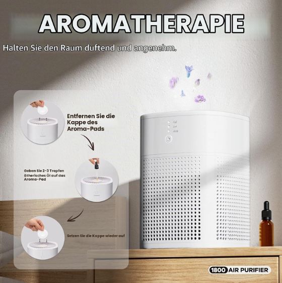 🌪️ Meronte Luftreiniger mit Aromatherapie & Filtersystem für 27,99€ (statt 40€) 🌪️ Meronte Luftreiniger mit Aromatherapie & Filtersystem für 27,99€ (statt 40€)