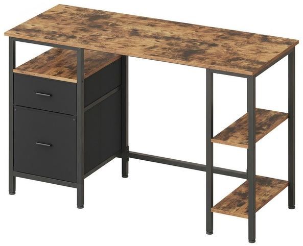 🖥️ Vasagle Schreibtisch mit 3 Ablagen & 2 Schubladen, 127x50x76cm für 46,99€ (statt 100€) 🖥️ Vasagle Schreibtisch mit 3 Ablagen & 2 Schubladen, 127x50x76cm für 46,99€ (statt 100€)