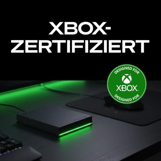 💾 Seagate USB 3.0 Game Drive für Xbox, 2TB für 108,28€ (statt 139€)