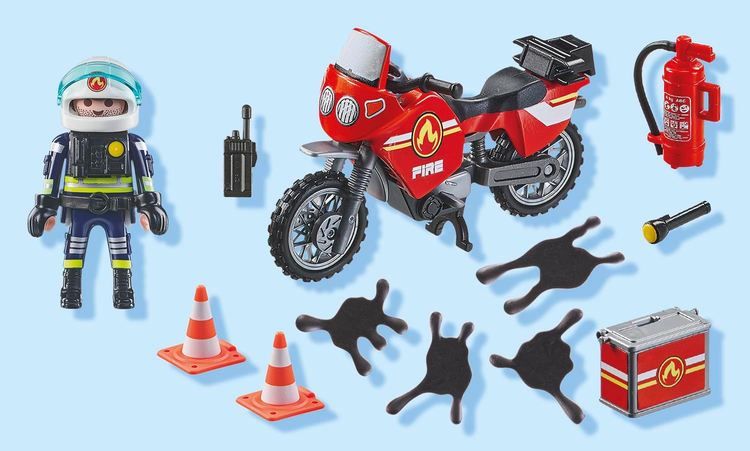 🚒 Playmobil 71466 City Action Feuerwehrmotorrad für 7,59€ (statt 13€) 🚒 Playmobil 71466 City Action Feuerwehrmotorrad für 7,59€ (statt 13€)