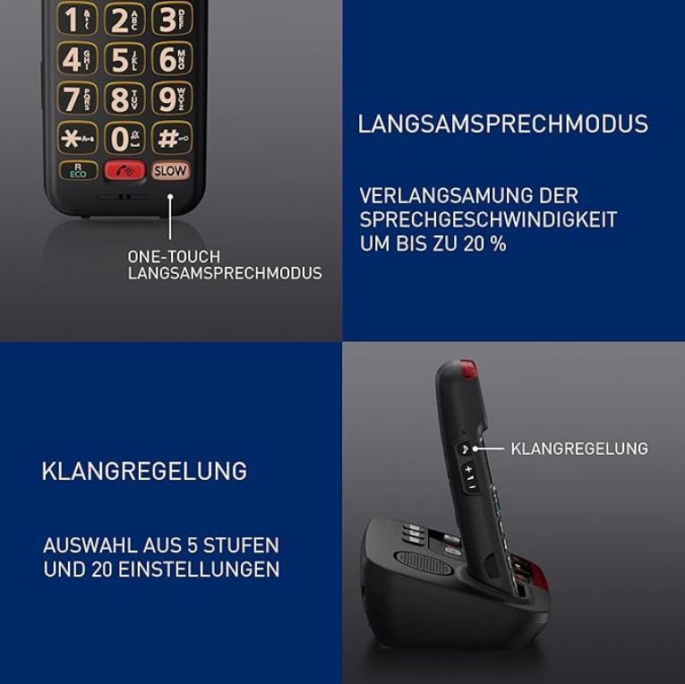 ☎️ Panasonic KX TGM420GB Digitales Schnurlostelefon für 79,99€ (statt 97€)