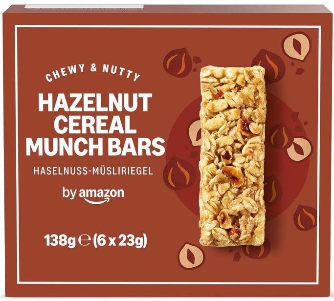 🌰 4 x 6er Pack by Amazon Haselnuss-Müsliriegel ab 7,31€ (statt 10€) - 0,30€ pro Riegel 🌰 4 x 6er Pack by Amazon Haselnuss Müsliriegel ab 7,31€ (statt 10€) 0,30€ pro Riegel